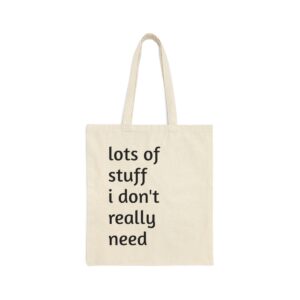 Cotton Canvas Tote Bag